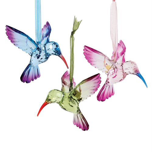 FACET HUMMINGBIRD ORNAMENT - 6015566 FACET HUMMINGBIRD ORNAMENT - 6015566