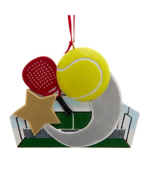 PADDLE RACKET ORNAMENT - A2354 PADDLE RACKET ORNAMENT - A2354