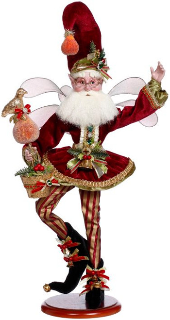 PARTRIDGE IN A PEAR TREE FAIRY ON BASE 23" - 51-45300-CE