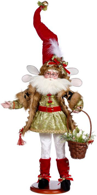 3 FRENCH HENS FAIRY ON BASE 21" - 51-45304-CE 3 FRENCH HENS FAIRY ON BASE 21" - 51-45304-CE