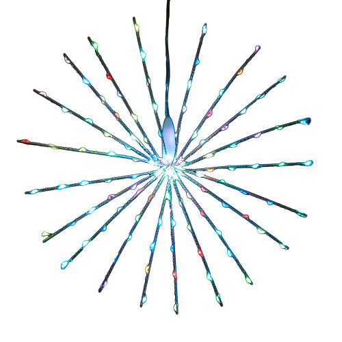 12" 120-LIGHT RGB TWINKLE FAIRY LED 3D STARBURST LIGHT - AD1052RGB 12" 120-LIGHT RGB TWINKLE FAIRY LED 3D STARBURST LIGHT - AD1052RGB