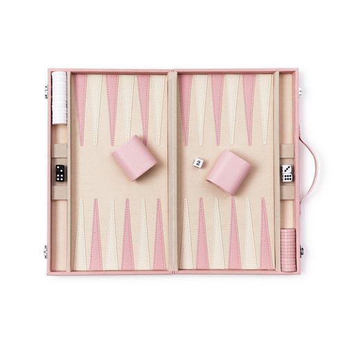PINK BACKGAMMON GAME SET - 54689