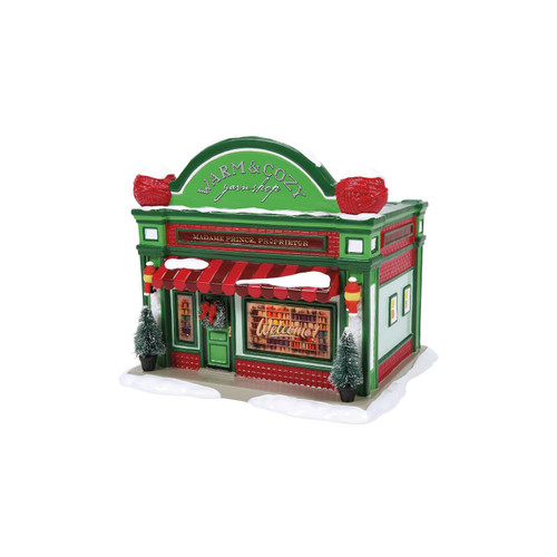 SNOW VILLAGE - WARM AND COZY YARN SHOP - 6013586