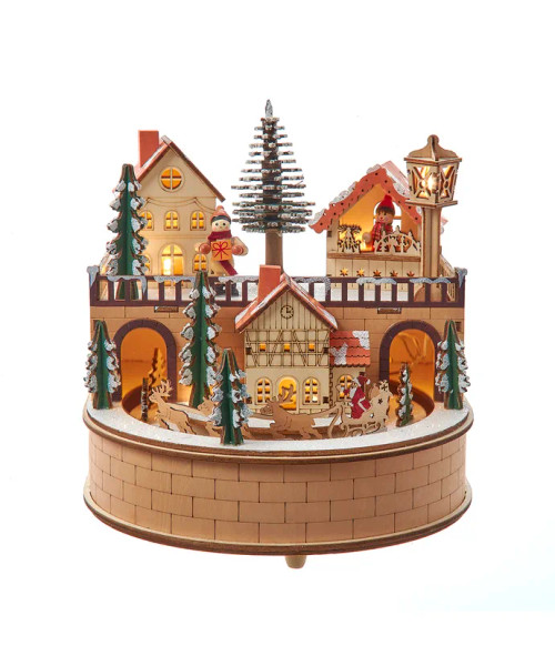 LIT MUSICAL CHRISTMAS VILLAGE - JEL1017 LIT MUSICAL CHRISTMAS VILLAGE - JEL1017