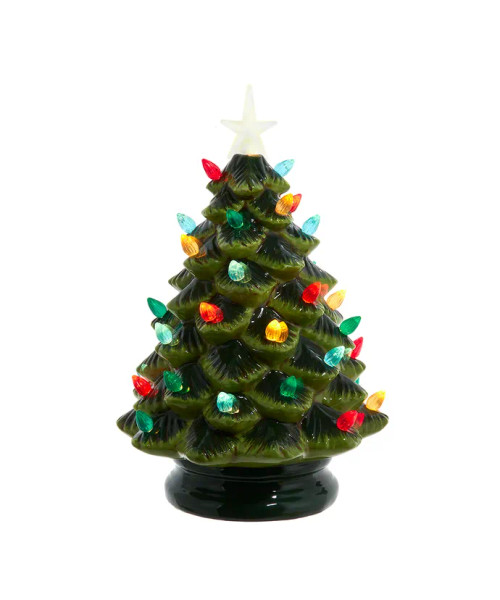 12" BATTERY OPERATED LIT CHRISTMAS TREE - JEL2153 12" BATTERY OPERATED LIT CHRISTMAS TREE - JEL2153
