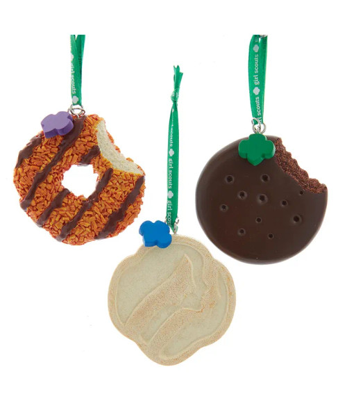 GIRL SCOUT COOKIE ORNAMENT - GS2202 GIRL SCOUT COOKIE ORNAMENT - GS2202