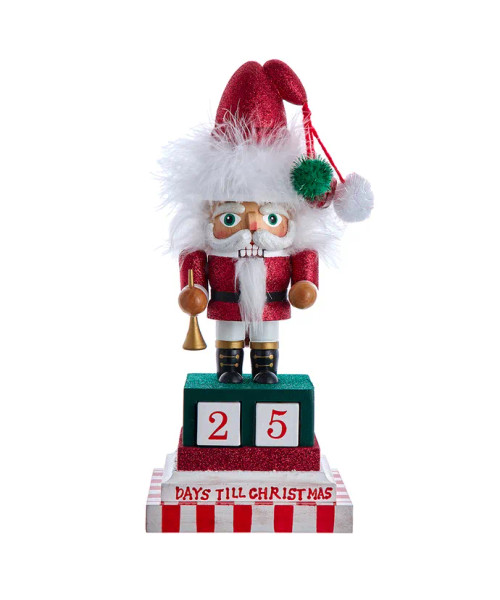 COUNTDOWN TO CHRISTMAS SANTA NUTCRACKER - HA0689 COUNTDOWN TO CHRISTMAS SANTA NUTCRACKER - HA0689