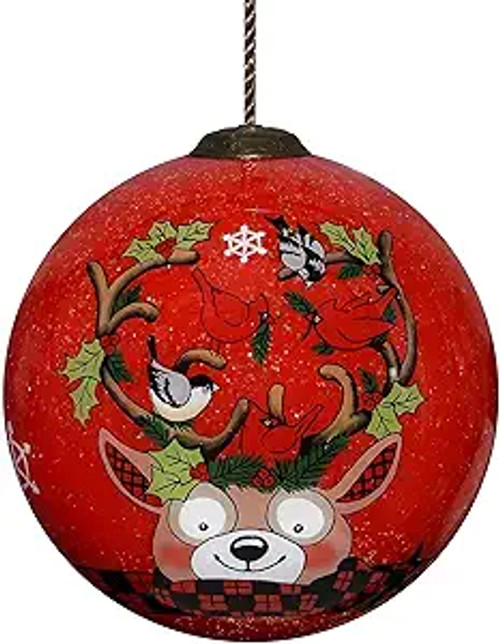 WOODLAND PLAID PALS REINDEER - SUSAN WINGET -  2011005
