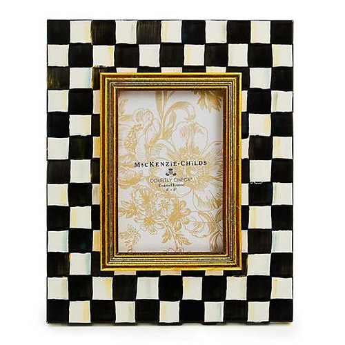 COURTLY CHECK 4" X 6" FRAME - 89847-40
