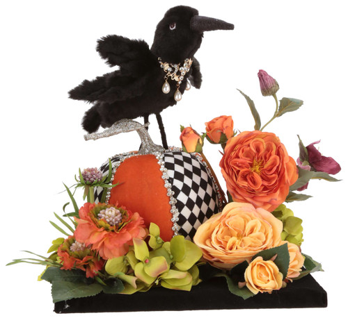 PUMPKIN CROW TABLESCAPE 16" X 14" - AI-41152