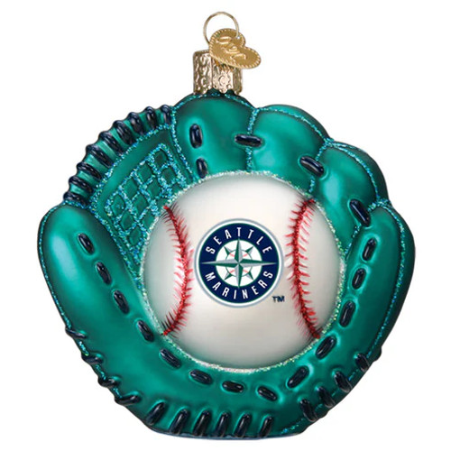 SEATTLE MARINERS BASEBALL MITT ORNAMENT - 77427 SEATTLE MARINERS BASEBALL MITT ORNAMENT - 77427