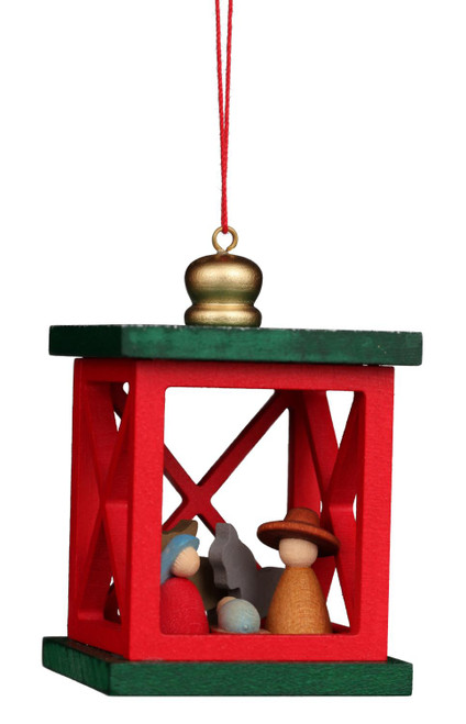 CHRISTMAS LANTERN WITH NATIVITY - 10-0933