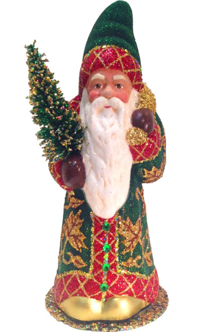 SANTA GREEN AND RED COAT - 12286