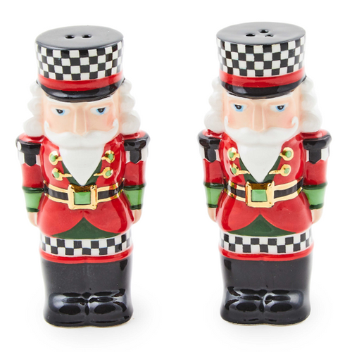 CLASSIC COURTLY NUTCRACKER SALT AND PEPPER SET - 35509-1086