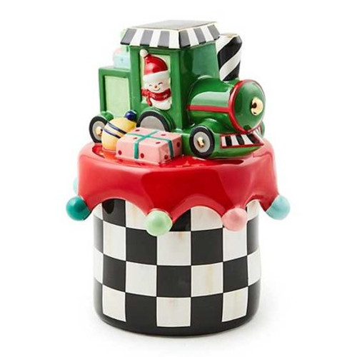 GRANNY KITSCH TRAIN LIDDED DISH - 35509-0941