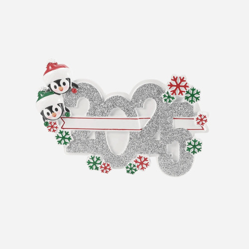 2025 DATED FAMILY OF 2 COUPLE ORNAMENT - OR2350-2