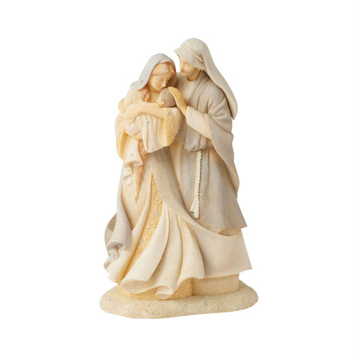 NEUTRAL TONE HOLY FAMILY FIGURE - 6016863