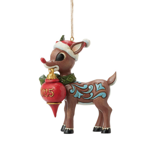 2025 DATED RUDLOPH ORNAMENT - JIM SHORE - 6017195