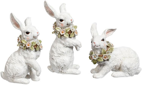BUNNY WITH WREATH - 64-55824 - 25EASTER2025
