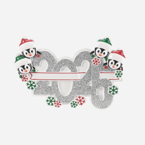 2025 DATED FAMILY OF 4 ORNAMENT - OR2350-4