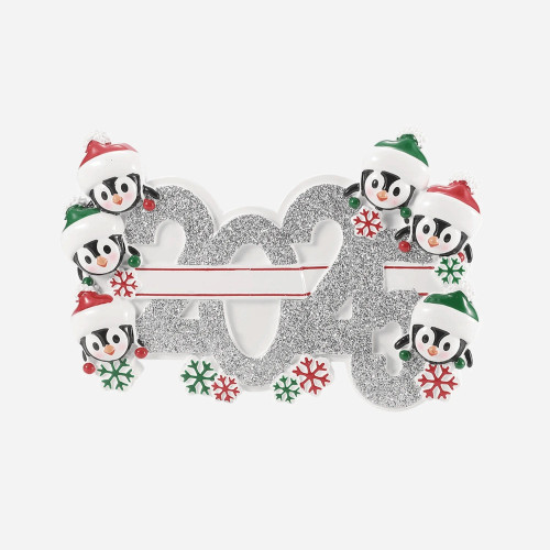 2025 DATED FAMILY OF 6 ORNAMENT - OR2350-6