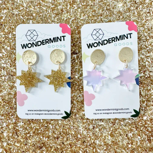 BETHLEHEM STAR EARRINGS - BETHSTAR