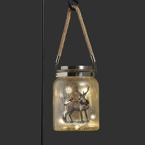 SOLAR DEER LANTERN - 160382
