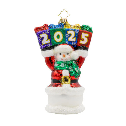2025 DATED SNOWMAN GREETINGS - 1022349