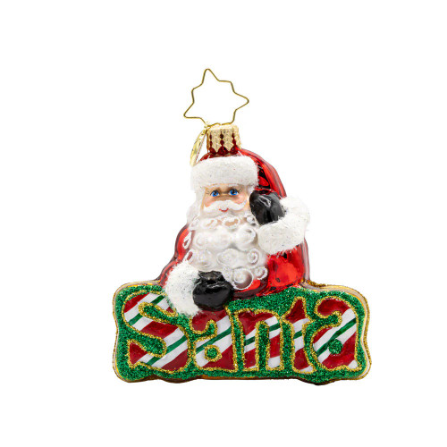 WHAT’S IN A NAME SANTA GEM - 1022265