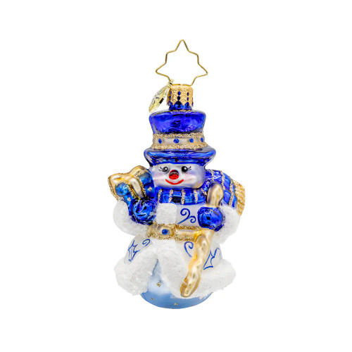 CHARMING CHINOISERIE SNOWMAN GEM - 1022260 CHARMING CHINOISERIE SNOWMAN GEM - 1022260
