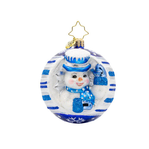 SNOWY SPHERICAL CHEER GEM - 1022268