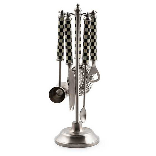 COURTLY CHECK 3260 BAR TOOL SET - 30003-40 COURTLY CHECK 3260 BAR TOOL SET - 30003-40