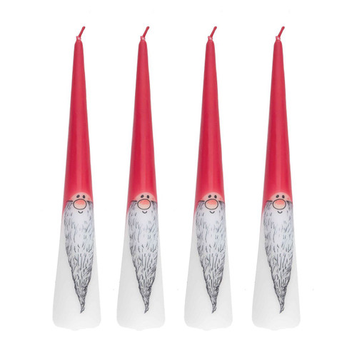 FINISH NISSE CONE CANDLES SET OF 4 - 627.010