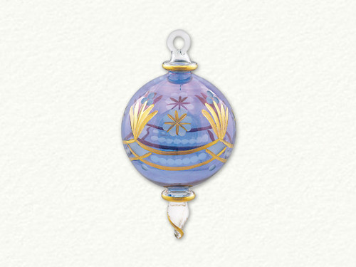 GLASS GOLD ETCHED BALL - O-701 GLASS GOLD ETCHED BALL - O-701