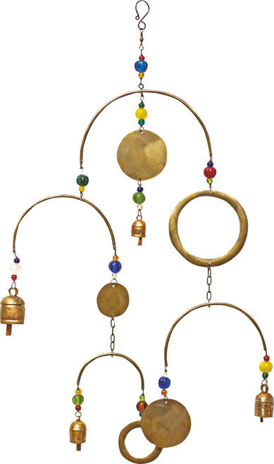 SWINGING CIRCLES BEADS AND BELLS - MK-JM-294