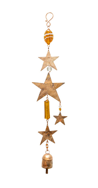 STAR STUDDED BEADS AND BELL - MK-JM-357