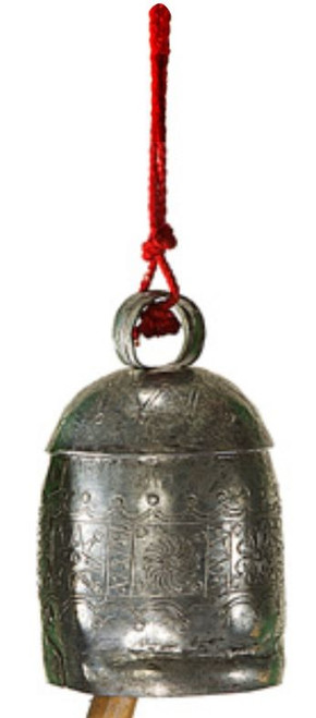 5" HAND ETCHED STEEL BELL - SB-8