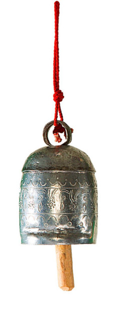 6" HAND ETCHED STEEL BELL - SB-9