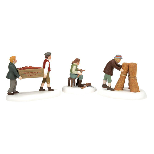 DICKENS - HARVESTING PROGRESS SET OF 3 - 6013418