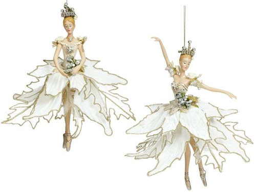 10" IVORY BALLERINA ORNAMENT - 36-54234 10" IVORY BALLERINA ORNAMENT - 36-54234