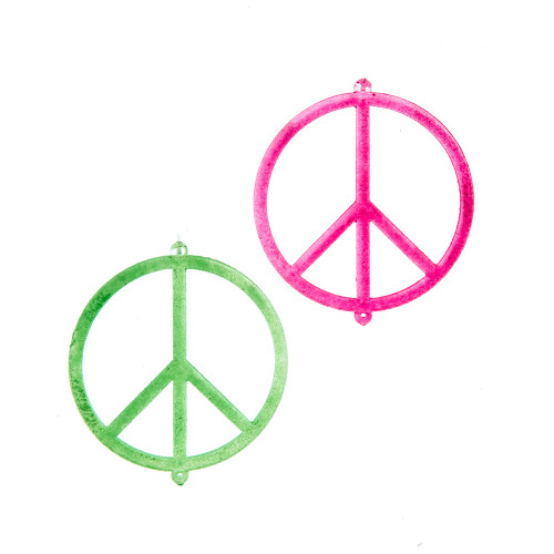 GLOW PEACE SYMBOL - D4701