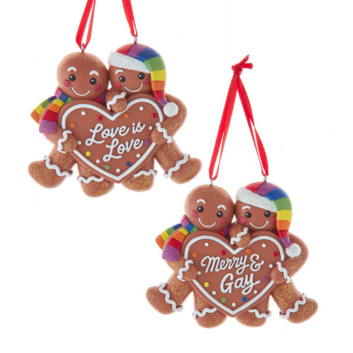 PRIDE COUPLE GINGERBREAD - H5925