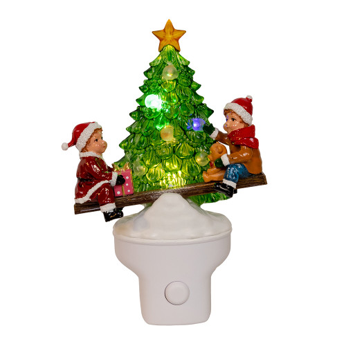 LED NIGHT LIGHT WITH TREE AND SEESAW - JEL1077