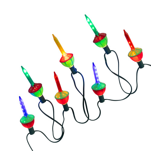 UL 7-LIGHT LED MULT BUBBLE STRING LIGHT SET - UL1757