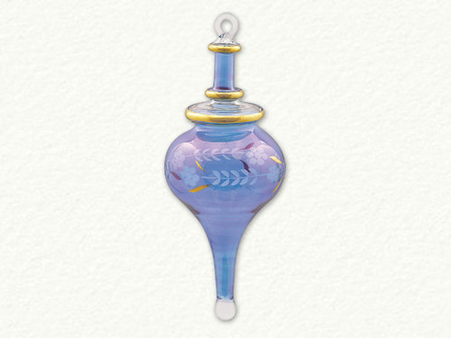 ETCHED DROP ORN - O-942 ETCHED DROP ORN - O-942