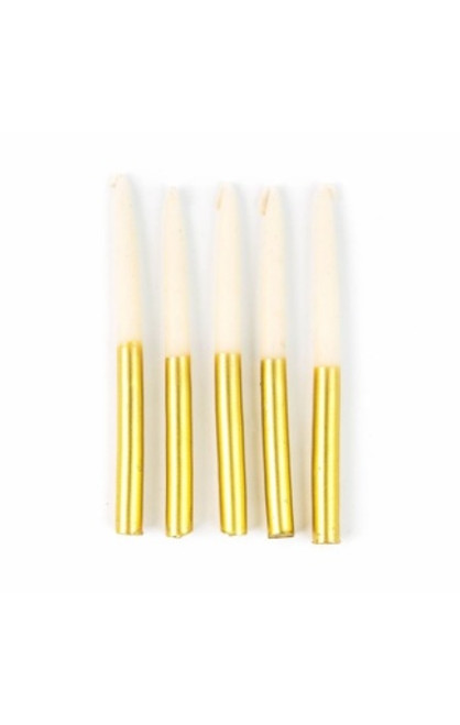 HANUKKAH GOLD CANDLE - SET OF 45 - 33650-835