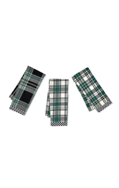 EVERGREEN WOVEN DISH TOWELS - SET OF 3 - 70114-1267