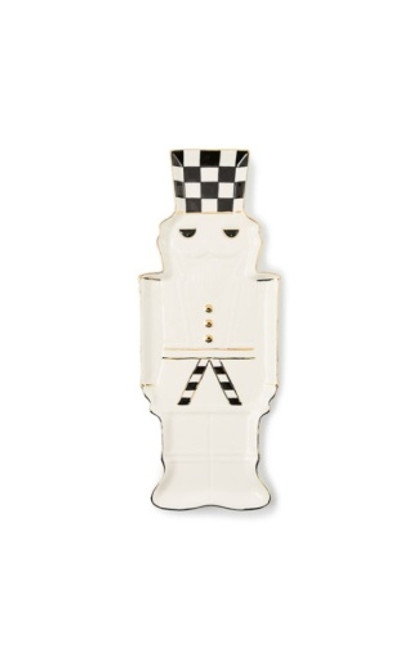 COURTLY NOEL NUTCRACKER COOKIE PLATE - 35509-1284 COURTLY NOEL NUTCRACKER COOKIE PLATE - 35509-1284