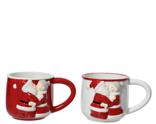 SANTA AND MRS. CLAUS MUG - 604022