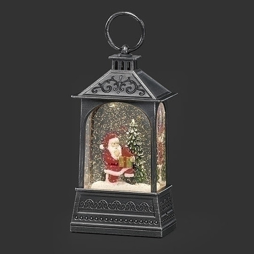 8" LIGHTED SWIRL SANTA WITH CARDINAL WATERGLOBE - 138383 8" LIGHTED SWIRL SANTA WITH CARDINAL WATERGLOBE - 138383